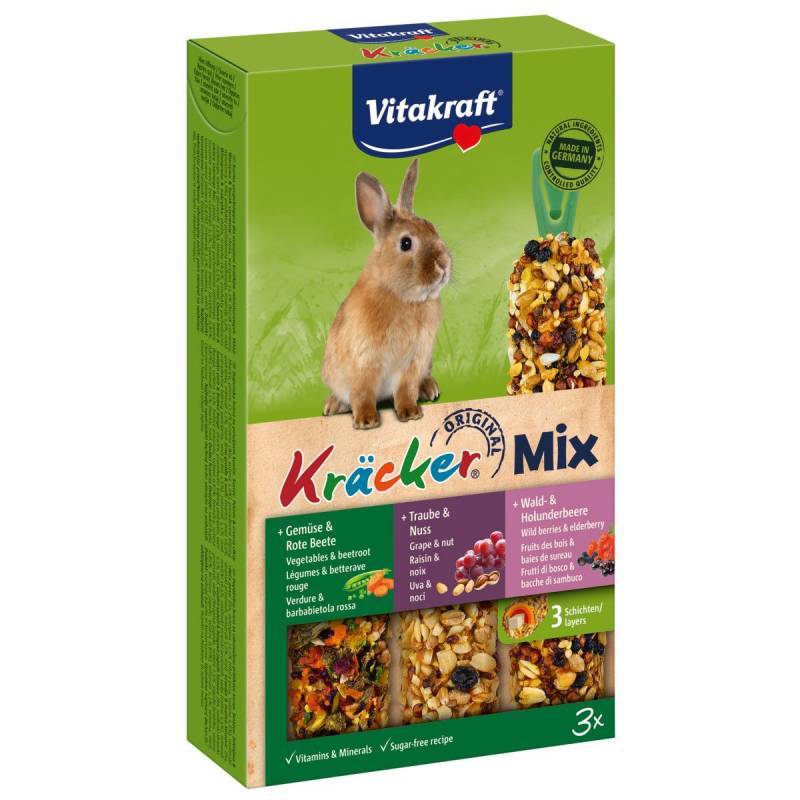 Vitakraft Kräcker Trio Mix Zwergkaninchen 1 Stück von Vitakraft