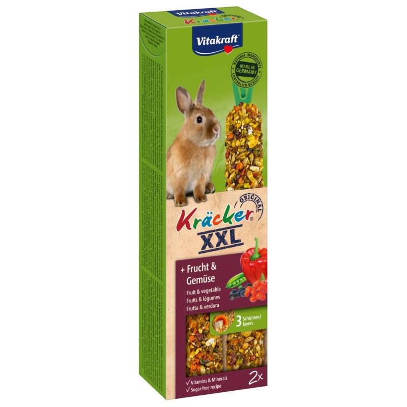 Vitakraft Kräcker XXL Frucht & Gemüse 4 Stück von Vitakraft