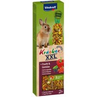 Vitakraft Kräcker XXL Zwergkaninchen Frucht & Gemüse 4x2 Stück von Vitakraft