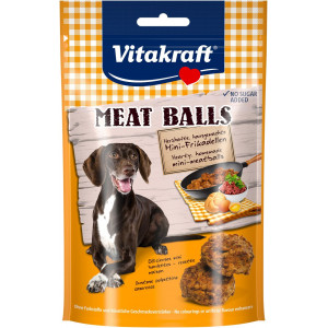 Vitakraft Meatballs Hundesnack (80 g) 3 Packungen von Vitakraft