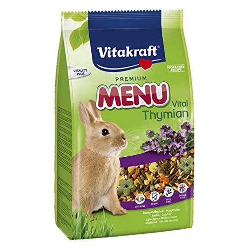 Vitakraft Menü Thymian Zwergkaninchen 1kg von Vitakraft