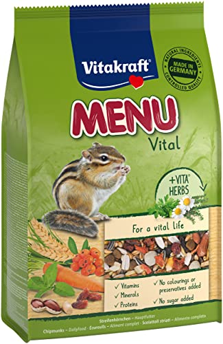 Vitakraft Nagerfutter Streifenhörnchen Menü Vital, 1x 600g von Vitakraft