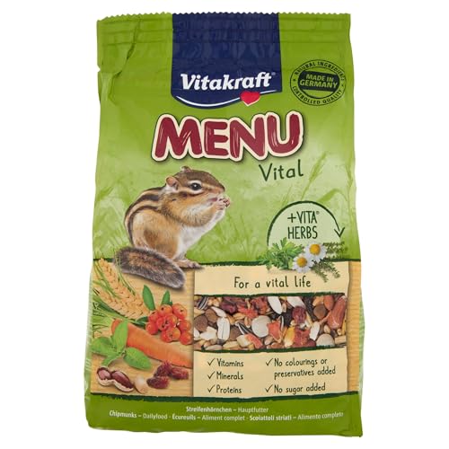 Vitakraft Nagerfutter Streifenhörnchen Menü Vital, 1x 600g von Vitakraft