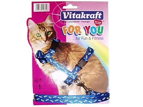 Vitakraft Nylon Katzengarnitur mit Leine von Vitakraft