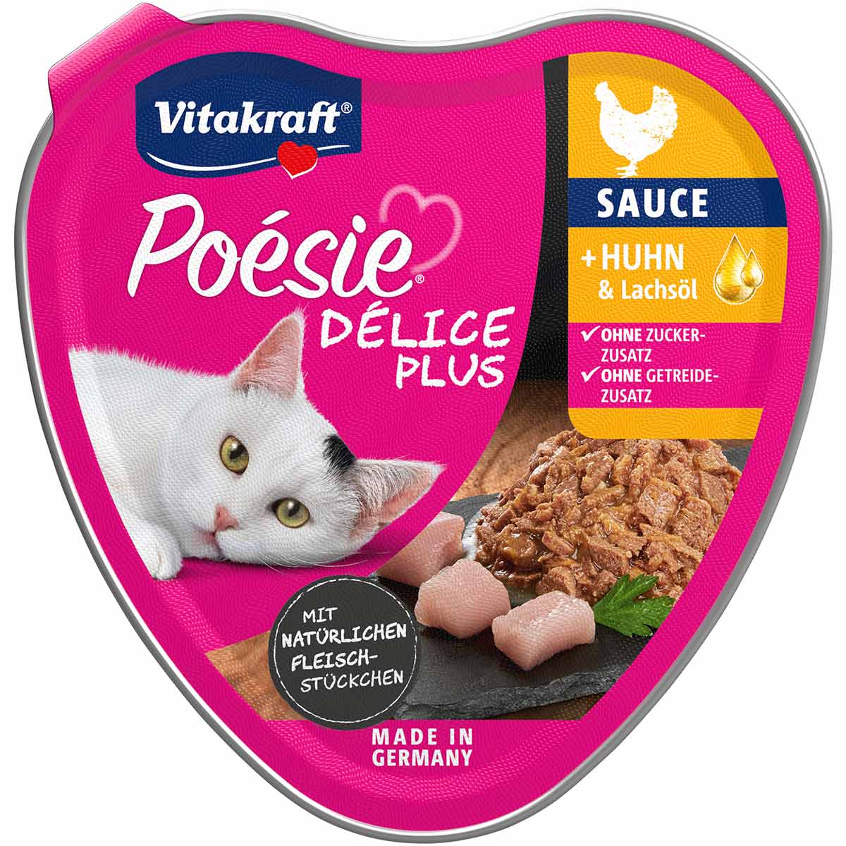 Vitakraft Poésie® Délice Plus Chicken 15x85g von Vitakraft