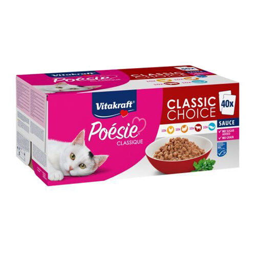 Vitakraft Poesie Classic - 40 x 85 gr von Vitakraft