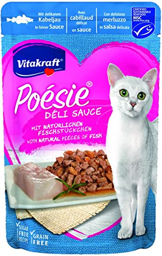 Poésie® Délice mit Kabeljau in Sauce von Vitakraft