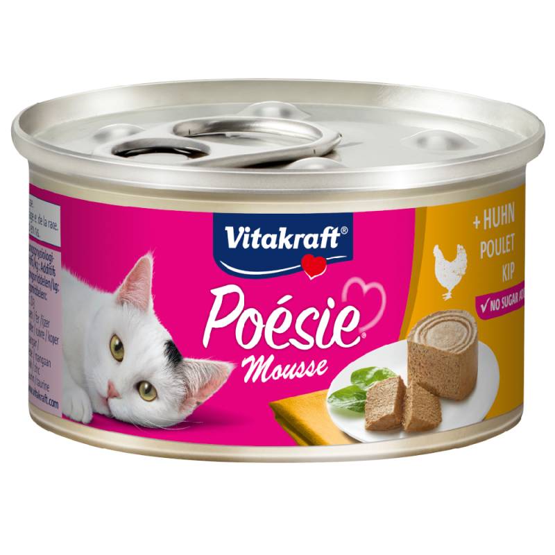 Vitakraft Poésie Mousse 12 x 85 g - Huhn von Vitakraft