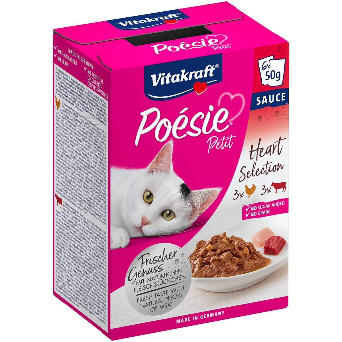 Vitakraft Poésie Petit Heart Selection 6x50g von Vitakraft