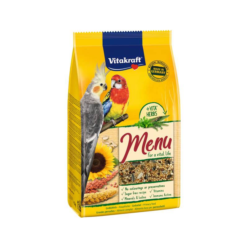 Vitakraft Premium Menu Großsittiche - 1 kg von Vitakraft