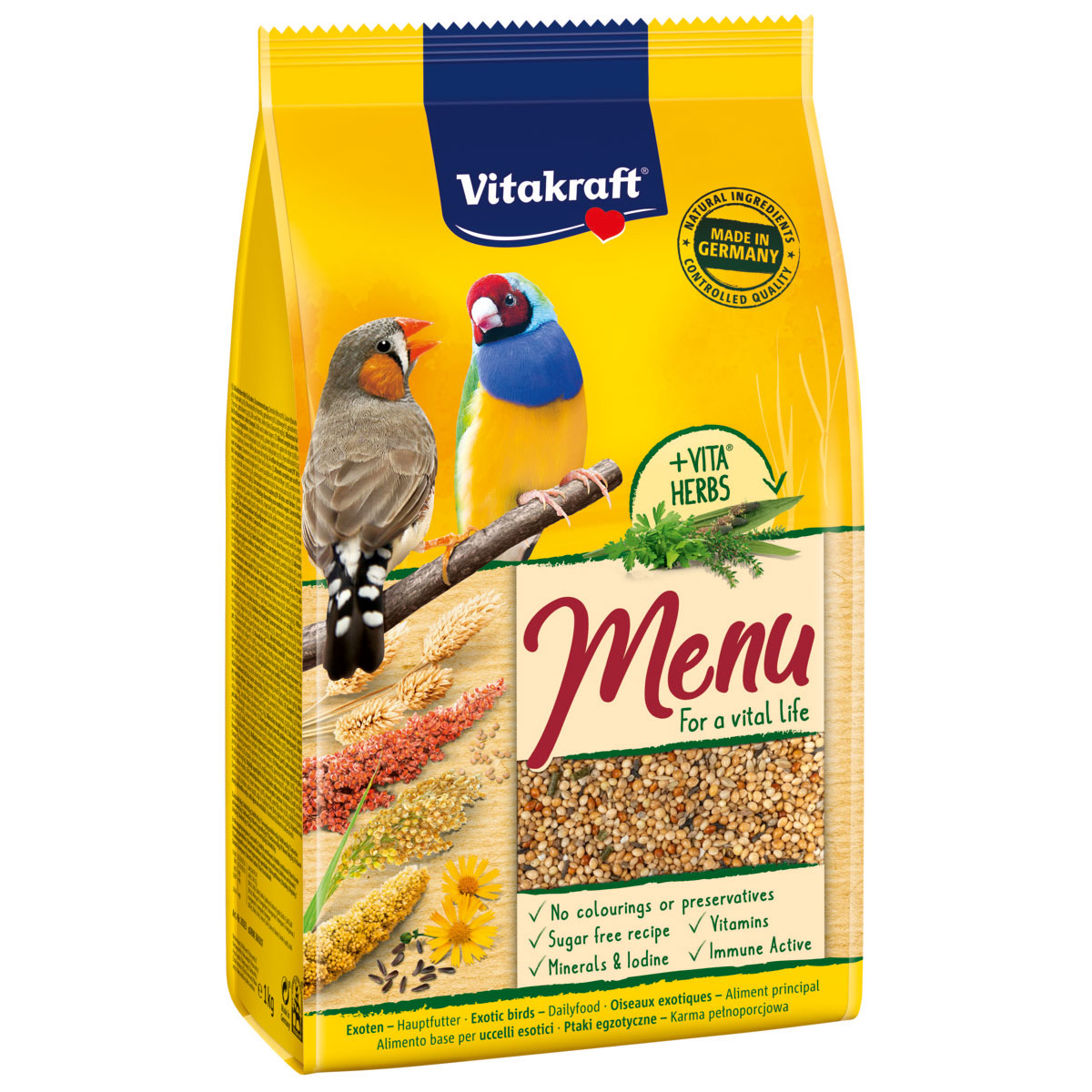 Vitakraft Premium Menü Exotis 1kg von Vitakraft