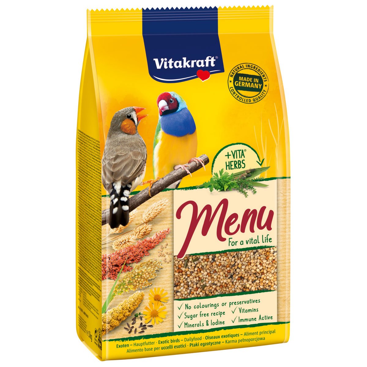 Vitakraft Premium Menü Exotis 5x1kg von Vitakraft