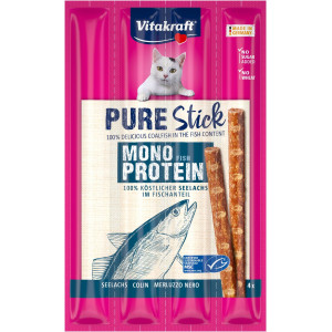 Vitakraft Pure Stick Köhler Katzensnack (4 x 5 g) 10 Packungen von Vitakraft