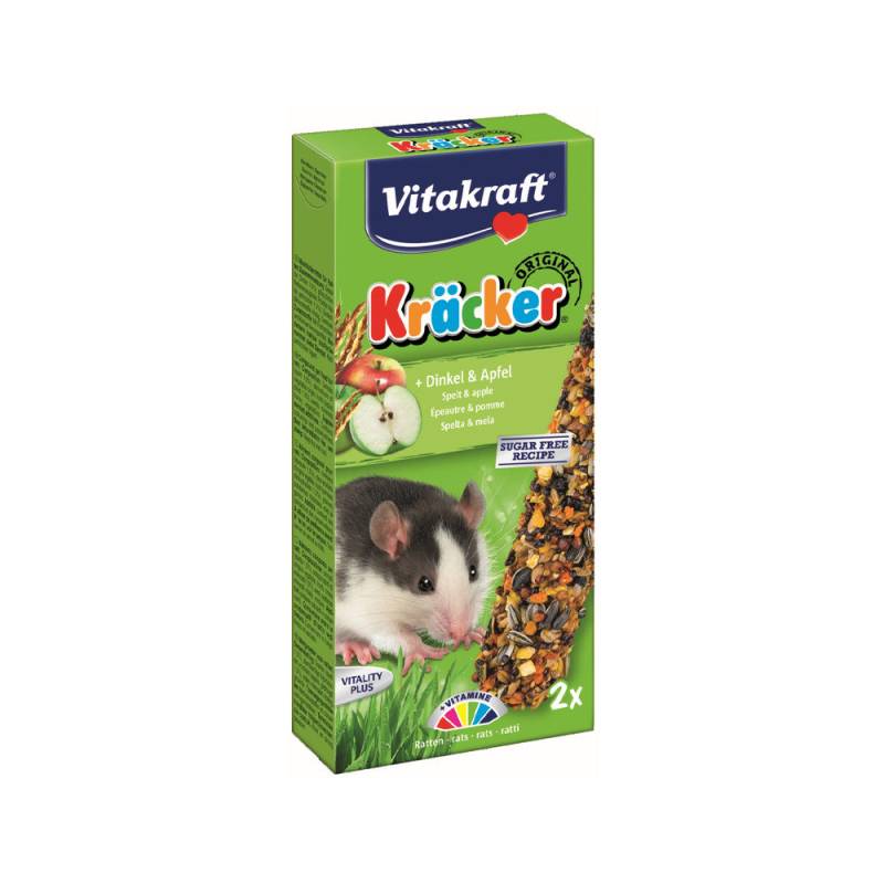 Vitakraft Ratte Kräcker Dinkel & Apfel - 2 Stück von Vitakraft