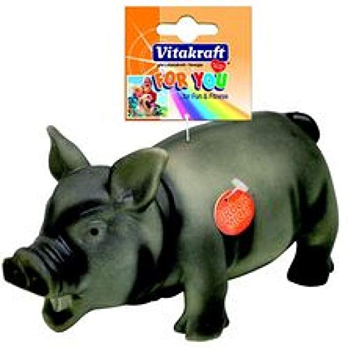 Vitakraft Schwein + Orig.-Stimme,Latex,HU,FY, Pig w.original Animal Sound,Latex,2 von Vitakraft