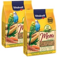 Vitakraft Sittich Perle Premium / Sittich Premium Menü 2x3 kg von Vitakraft