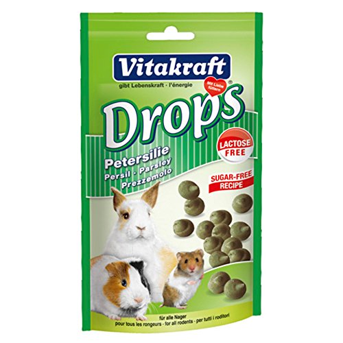 Vitakraft Snack pour Rongeurs Drops Persil sans Lactose Tous Rongeurs 75 g von Vitakraft