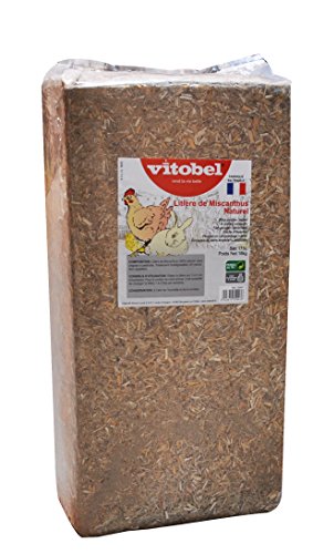 Vitakraft Streu-Miscanthus für Kleintiere 18 kg – 2 Stück von Vitakraft