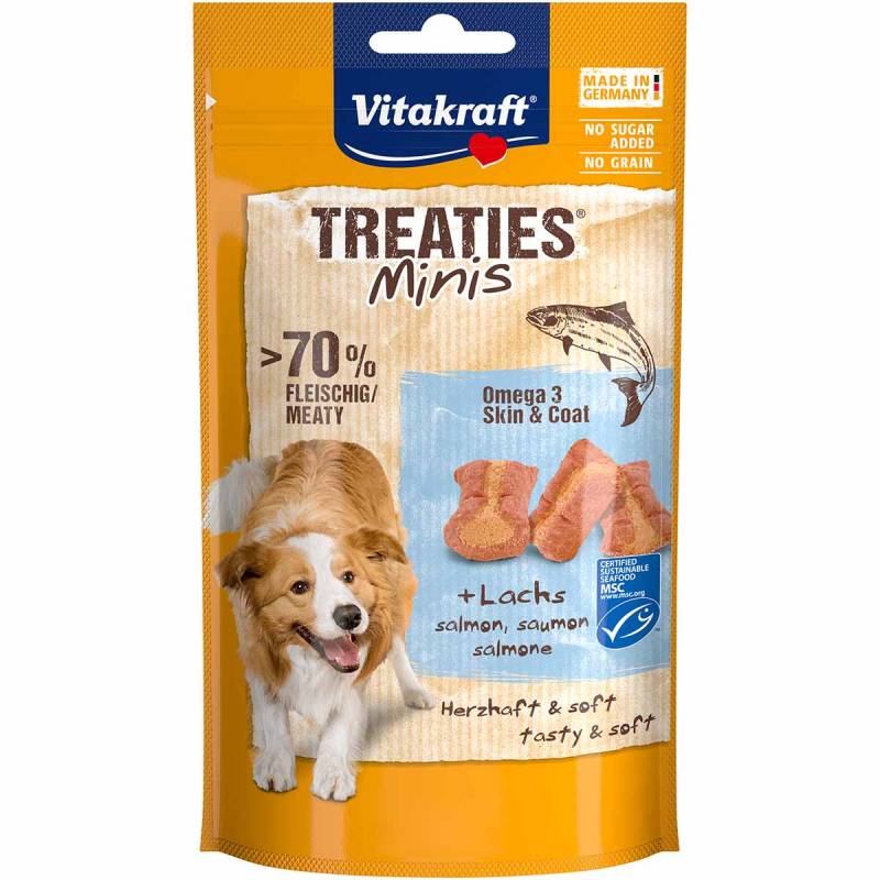 Vitakraft Treaties Minis Lachs & Omega 3 4x48g von Vitakraft