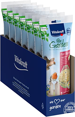 Vitakraft Vita Garden, für Wildvögel, mit Apfel und Rosine (7x 4 Stück) von Vitakraft