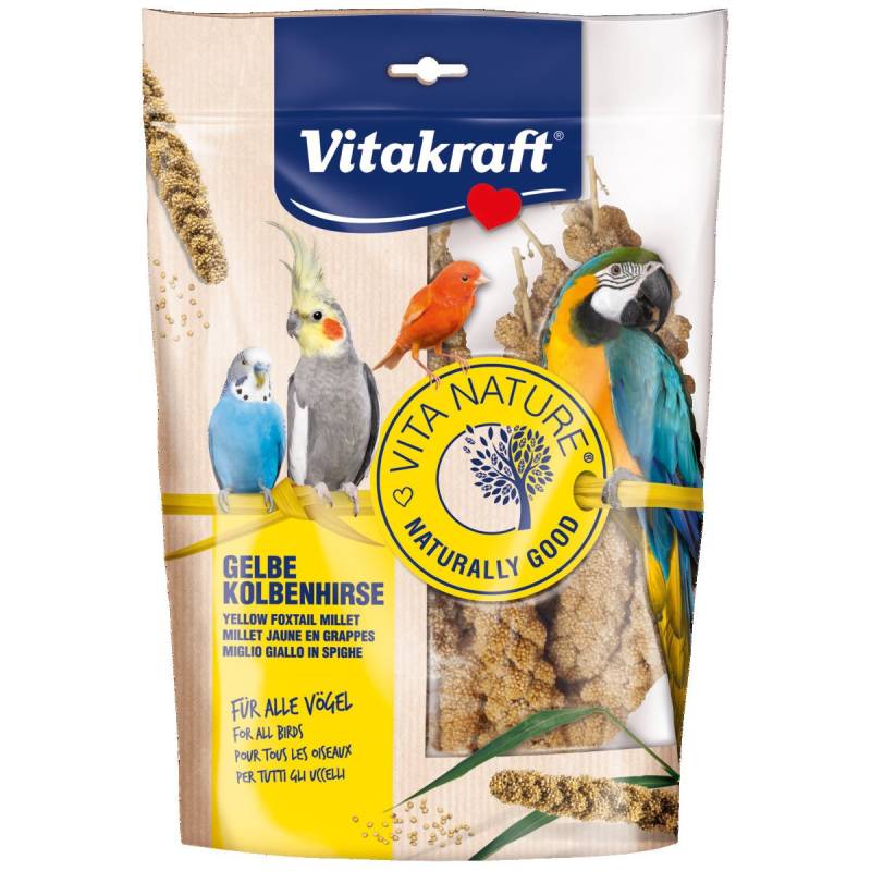 Vitakraft Vita Nature gelbe Kolbenhirse 300g von Vitakraft