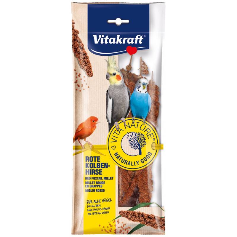 Vitakraft Vita Nature Rote Kolbenhirse 5x80g von Vitakraft