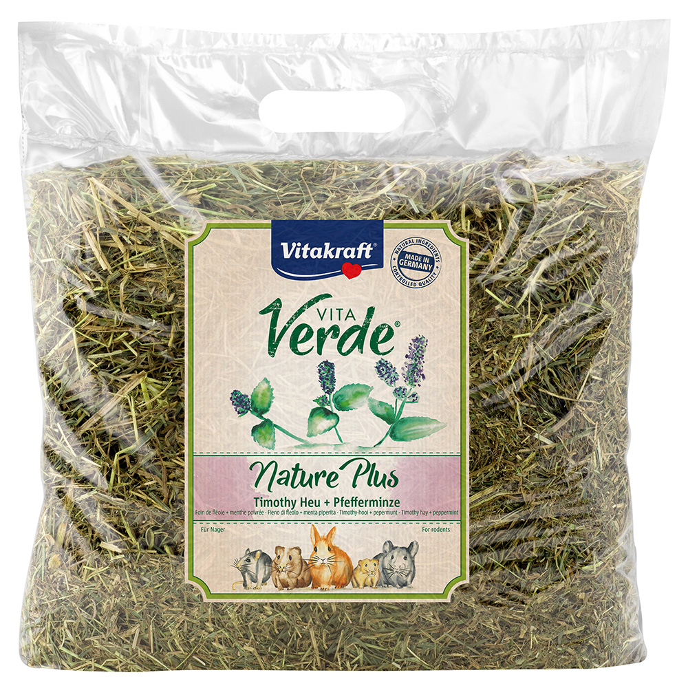 Vitakraft Vita Verde Timothy-Heu mit Pfefferminze - 500 g von Vitakraft