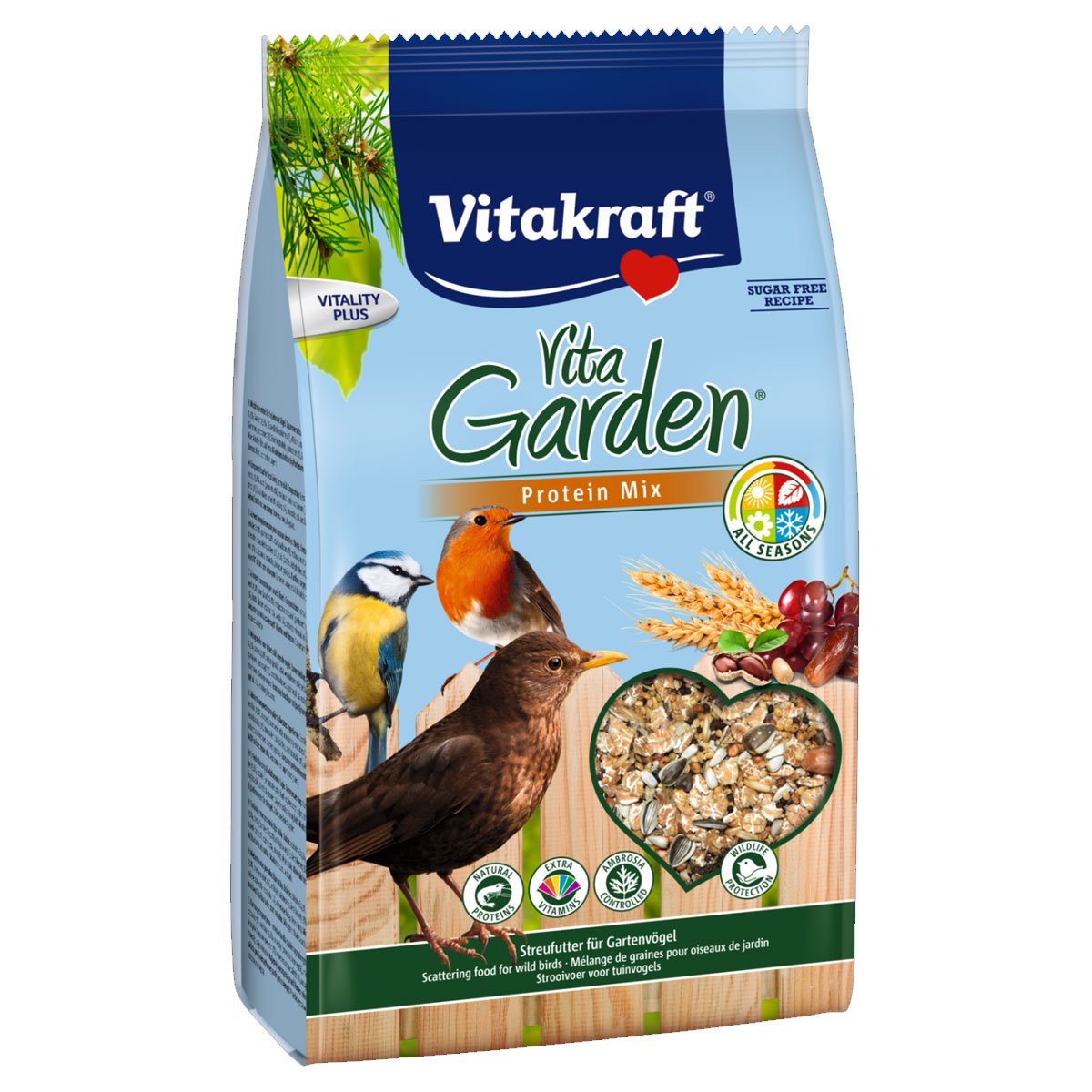 Vitakraft Vogelfutter Vita Garden Protein Mix 2,5kg von Vitakraft