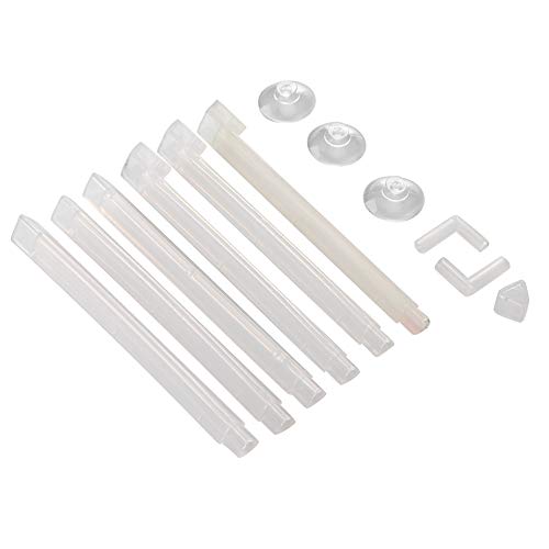 Vitdipy Aquarium-Vorhang-Entlüftungsöffnung, Sauerstoff erhöhende Freisetzungs-Diffusor-Set, Belüftungspumpen-Zubehör für Aquarien von Vitdipy