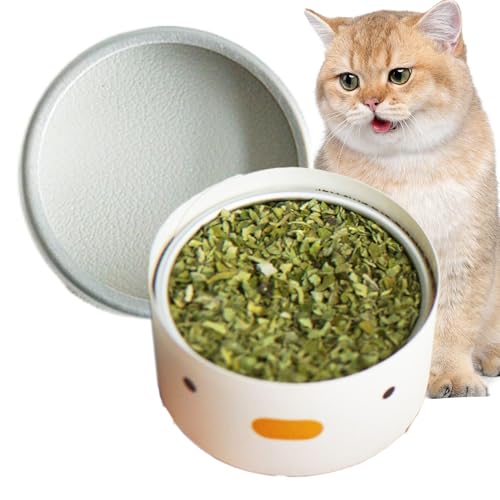 Vitsrisea Cat Nip, Natürliche Katze Getrockneter Katzenminze Zum Umleitungsverhalten - Haustiertraining Für Lebensmittelpulver -Entspannungen Für Hund, Haustier, Welpe, Kätzchen von Vitsrisea