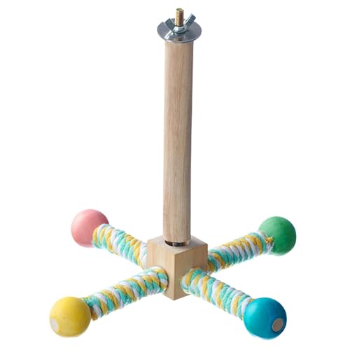 Vogelstand Barsch, Vogelstange Für Käfig - Cockatiel Climbing Branch Toy | Standing Fork, Sichtweite Käfiganreicherungszweig Für Macaw Lovebirds von Vitsrisea