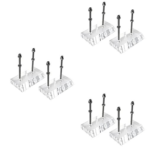 Lodokdre Skateboard Hanger 6PCS Wand Halterung Deck Rack für Skateboards Deck Display und Lagerung von Vklopdsh