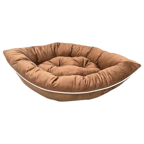 Vllcsla Hundebett Medium Waschbares Haustierbett 45x70CM Beruhigendes Hundebett mit Rutschfestem Boden, Weiches Anti-Angst Hundebett für Guten Schlaf von Vllcsla