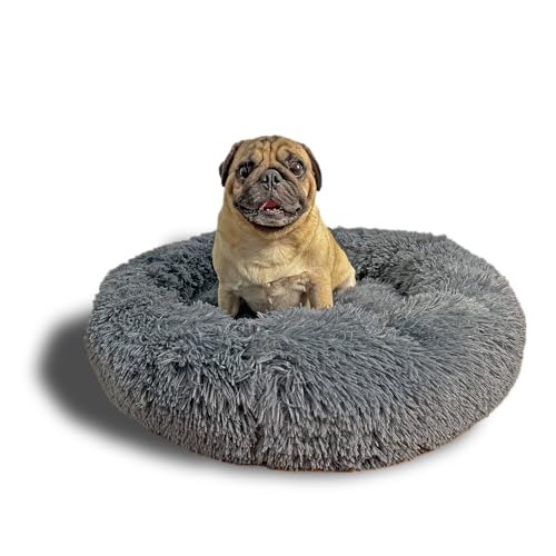 Rundes Hundebett für Hunde und Katzen, erhältlich in den Größen S / M / L / L / L (klein) von Vlue Pet