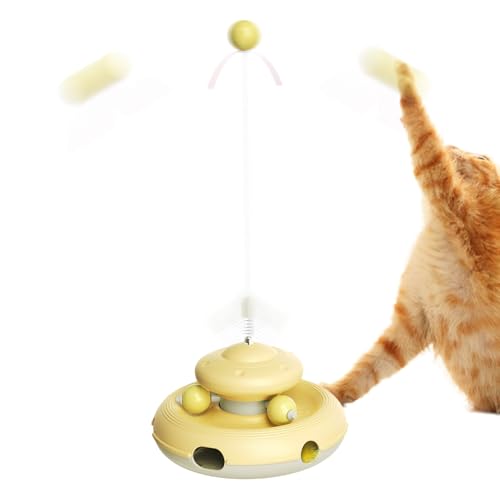 Vmiorzq Plattenspieler Ballspielzeug, Cat Track Toy - Buntes Katze Selbstvertretung Spielzeug,Tragbarer Tieranreicherungsball, lustige Haustiervorräte für Zuhause, Reisen Vmiorzq Plattenspieler Ballspielzeug, Cat Track Toy - Buntes Katze Selbstvertretung Spielzeug,Tragbarer Tieranreicherungsball, lustige Haustiervorräte für Zuhause, Reisen von Vmiorzq