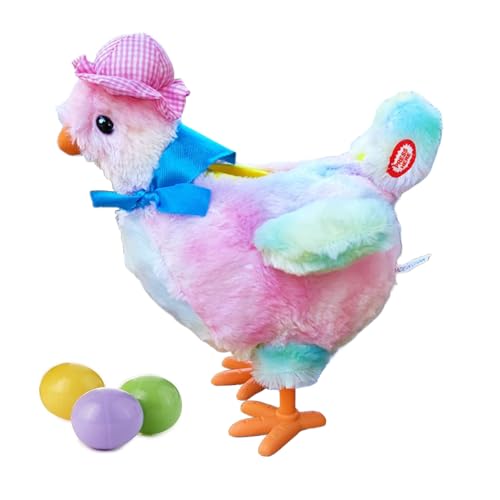 Vmiorzq Plush Hundespielzeug | Huhn Legt Ei Elektrisches Plüschspielzeug Für Hunde - Lustiger Futterautomat Mit Geräuschen Gegen Langeweile & Angstabbau Hundezubehör Vmiorzq Plush Hundespielzeug | Huhn Legt Ei Elektrisches Plüschspielzeug Für Hunde - Lustiger Futterautomat Mit Geräuschen Gegen Langeweile & Angstabbau Hundezubehör von Vmiorzq