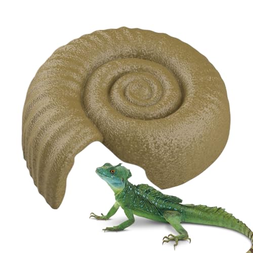 Vmiorzq Reptilienhöhle Ammonit Form Schlangenkäfig Haus Unterschlupf Dekorativer Lebensraum zum Spielen Garten Terrarium Ruhebecken Schlafen Verstecken Zuhause Vmiorzq Reptilienhöhle Ammonit Form Schlangenkäfig Haus Unterschlupf Dekorativer Lebensraum zum Spielen Garten Terrarium Ruhebecken Schlafen Verstecken Zuhause von Vmiorzq