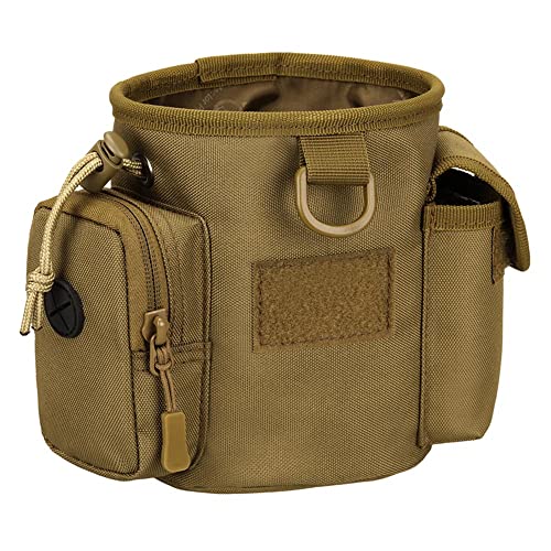 Vmokki Leckerlibeutel für Hundetraining Taktisch Futterbeutel Hunde Kotbeutelspender Leckerli Tasche Snack Beutel (Khaki) von Vmokki