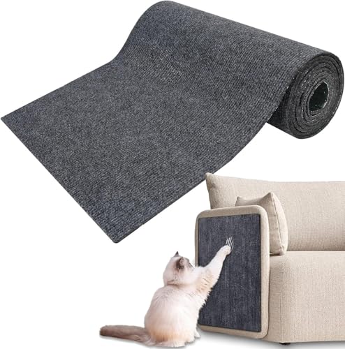 Voarge Kratzmatte für Katzen, Kratzmatte für Katzen, selbstklebend, Kratzmatte für Katzen, Wand, Sofa, Katzen, Kratzmatte, für Katzenturm, Tür, Sofa von Voarge