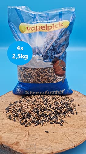 10 kg Streufutter Vogelfutter Wildvogelfutter Wintervogelfutter von Riniul