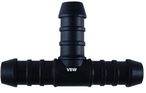 Schlauchverbinder 9mm T-Verbinder von Vogelsberger Wachtelzucht