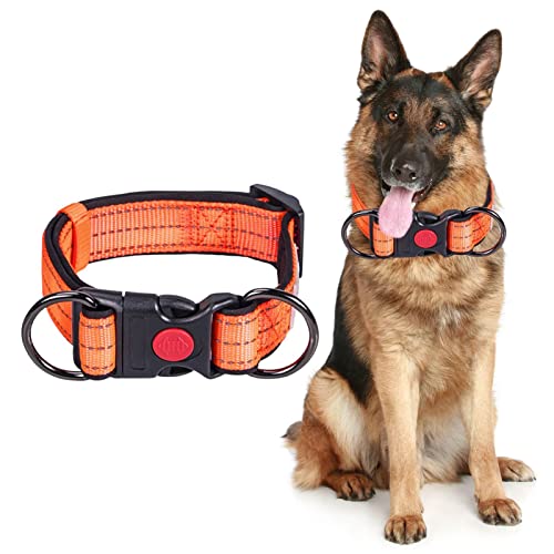 Voiakiu Reflektierendes Hundehalsband, Weiche, Bequeme Hundehalsbänder aus Nylon, Nylon-Trainingshalsband für Welpen, kleine und mittelgroße Hunde von Voiakiu