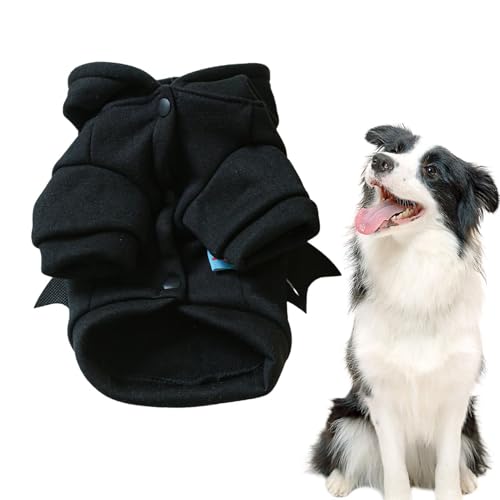 Halloween-Kapuzenpullover für Hunde | Haustierkostüm, Hunde-Kapuzenpullover, Festival-Kostüm, cooles Haustier-Outfit, Festival-Kostüme für Katzen, Cosplay-Party, Halloween, Welpen von Voihamy