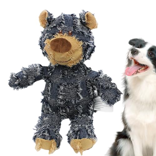 Voihamy Extreme Bear Hundespielzeug | Unzerstörbar Hundespielzeug Bär | Indestructible Robust Bear | Plüschbär Hundespielzeug | Stofftier Kauspielzeug Für Hunde | Unzerstörbarer Robuster Bär von Voihamy