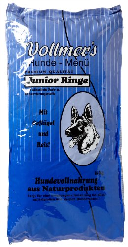Vollmer's Hundefutter Junior Ringe, 15 kg von Vollmer's