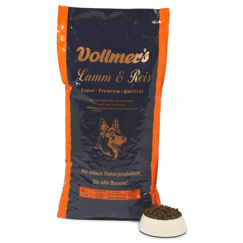 Vollmer's Lamm & Reis Trockenfutter 15kg von Vollmer's