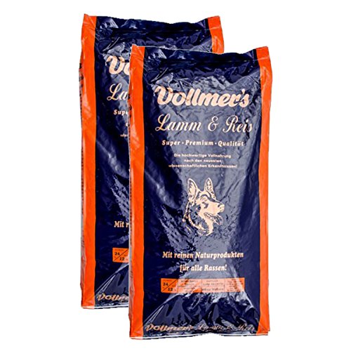 Vollmer's Vollmer's Lamm und Reis, 1er Pack (1 x 15 kg) von Vollmer's