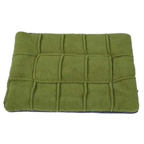 Katzenpad, Hundeautositz Square Grid Pet Thicken Velvet Pad, Hundematte Hundekistenpad für kleine Hundekatze All Seasons Trainingspad Trainingspad Hund(XS) von AMONIDA