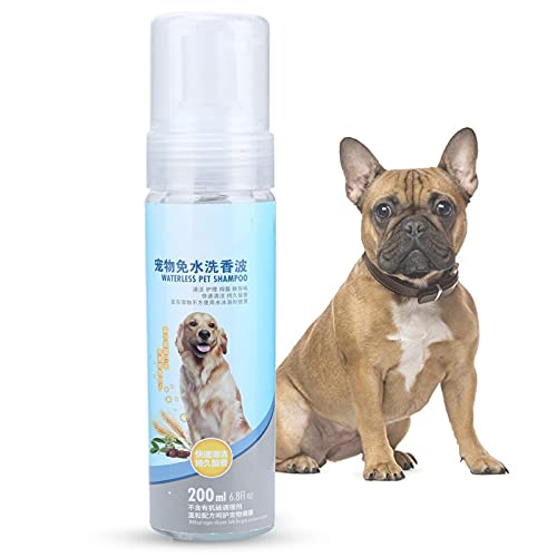 Pets No‑Rinse Shampoo, Wasserloses Badespray für Haustiere, Pet Wasserloses Sprühshampoo für Hundeshampoo von Voluxe