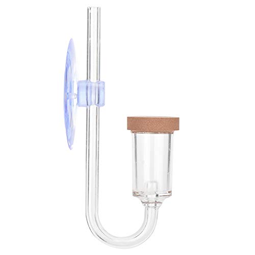 Voluxe CO2-Diffusor, CO2-Regler für Aquarien, langlebiger Saugnapf für Fischteiche für Aquarien(M) von Voluxe